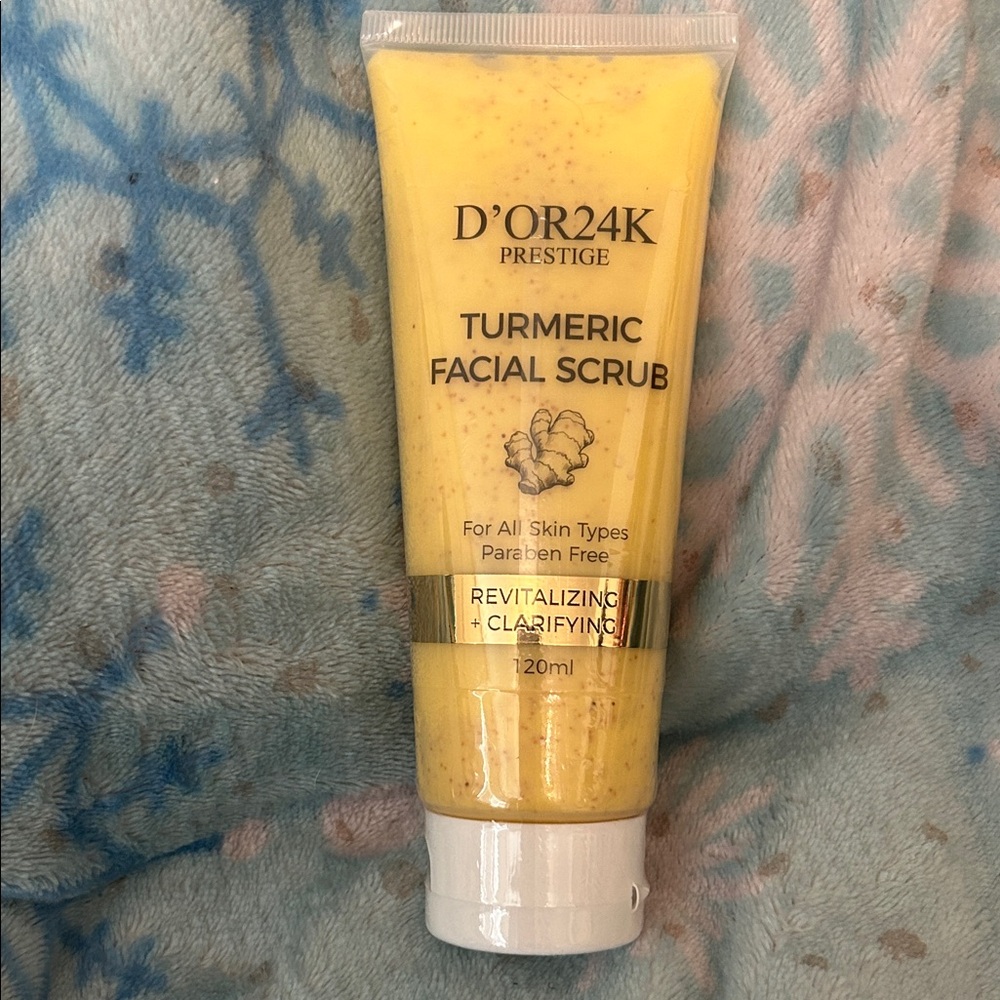 Turmeric Facial Scrub - Yellow